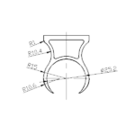 Bioledex LED Röhren Halter Clip für alle T8 Röhren G13 2er-Pack – Bild 2