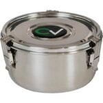 CVault – Luftdichter Edelstahl-Aufbewahrungsbehälter für optimale Frische - 0,95 Liter - Large