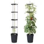 Garland Selbstbewässerungstopf Grow Pot Tower Anthrazit