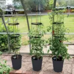 Garland Selbstbewässerungstopf Grow Pot Tower Anthrazit – Bild 2