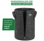 15 Liter Stofftopf für maximalen Ertrag, mit Reißverschluss – Bild 3