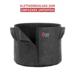 20 Liter Growtopf / Stofftopf für maximalen Ertrag, mit Klettverschluß – Bild 2
