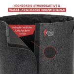 60 Liter Stofftopf für maximalen Ertrag, mit Klettverschluss – Bild 5